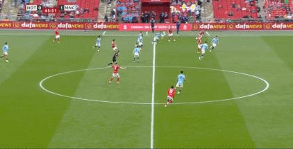 Vào thời điểm quan trọng, Guardiola đã chọn cách làm mới lại đội hình, nắm bắt điểm yếu về sức mạnh của Nottingham Forest