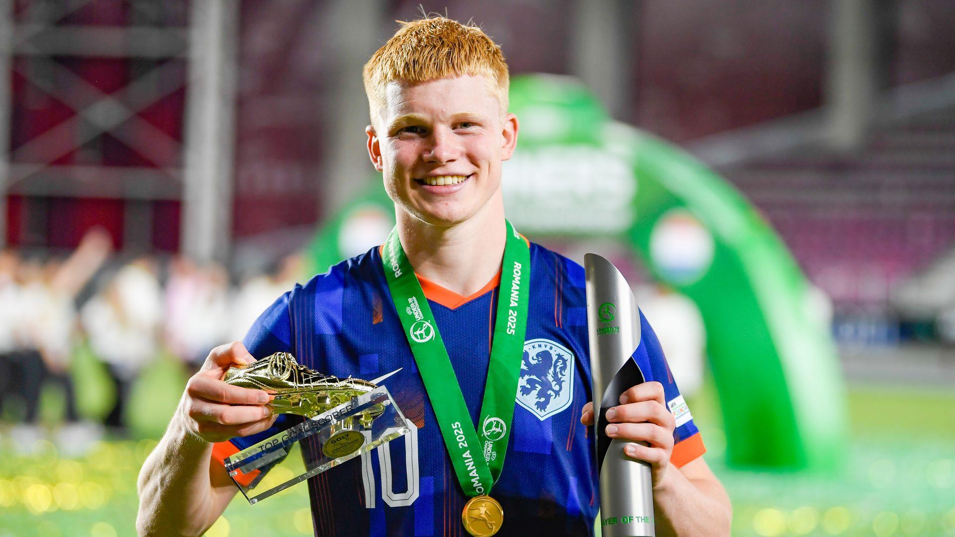 Truyền thông Hà Lan tóm tắt những ngôi sao mới của U19 Hà Lan: MVP Schmidt và vua phá lưới Ufkiel có tên trong danh sách