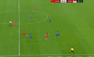 Thành tích của Wu Lei tại vòng loại World Cup: 5 bàn thắng trong 5 trận ở vòng 36 đội, và chỉ chơi 2 trận ở vòng 18 đội do chấn thương.