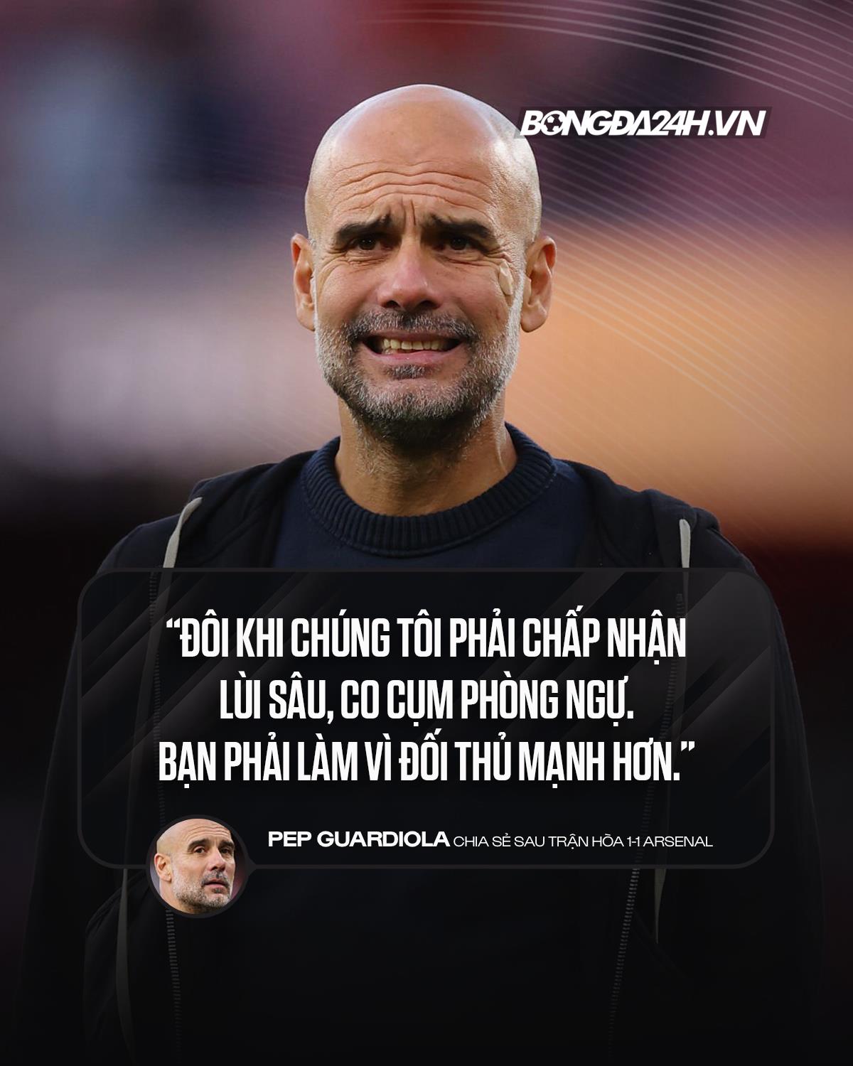 Khi Pep Guardiola hóa kẻ thực dụng